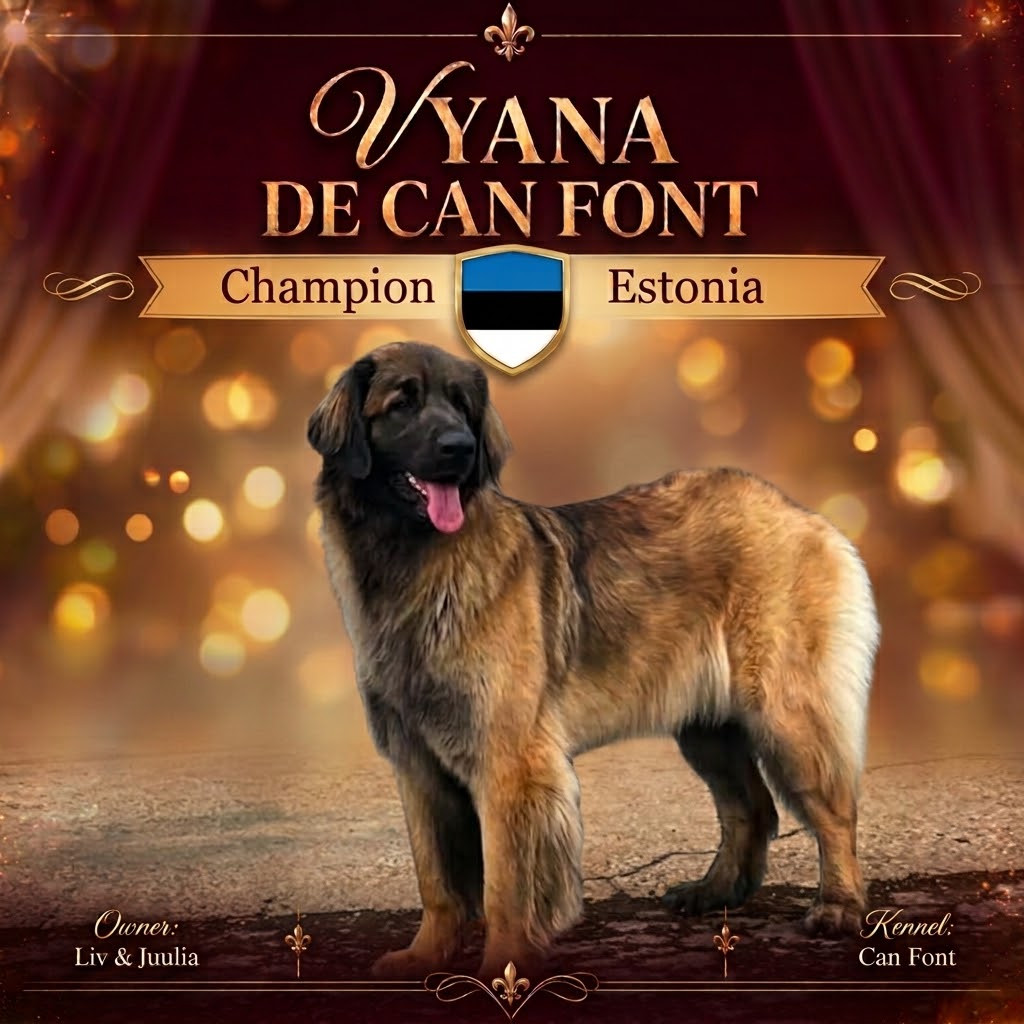 de Can Font - New Champion Estonia